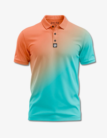 Fusion Polo Golf Polo Greater Half S Peach